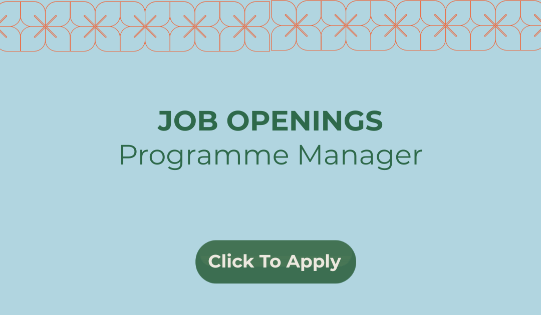 Job listing: Programme Manager